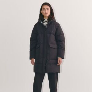 Everlane the long puffer coat